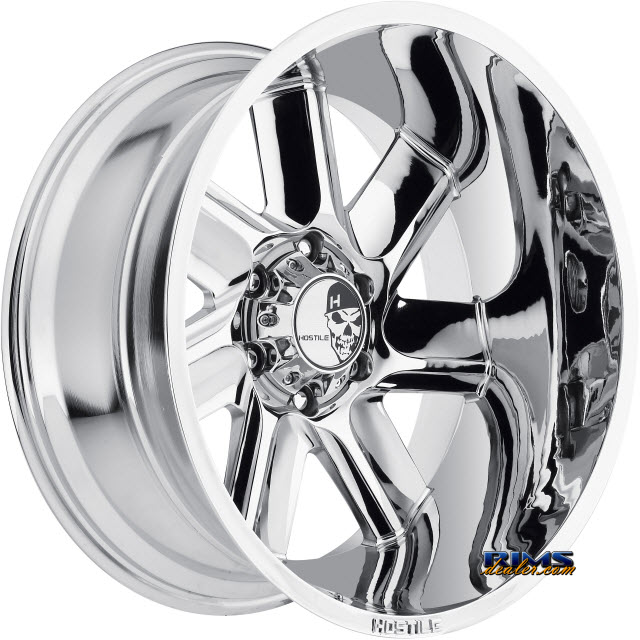 Pictures for Hostile Truck Wheels H106 Chrome